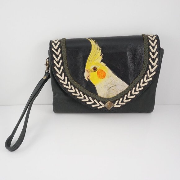 Handmade Cockatiel Crossbody Wallet - Picture 2 of 13
